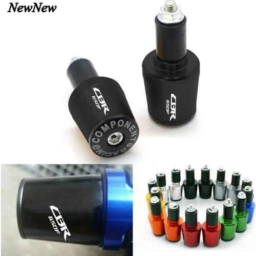 For Honda CBR650F CBR650 F CBR 650 F Motorcycle Accessories 7/8"22MM Universal Handlebar Grips Handle Bar Grip End Cap Plugs