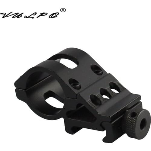 VULPO 25mm Ring Laser & Flashlight torch Mounts Side mounts for 20mm Standard Picatinny Weaver Rail