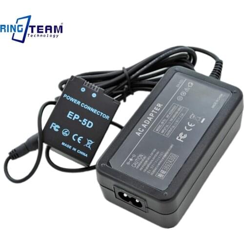 20Sets/Lot EH-5+EP-5D EH-5 Plus EP-5D (EN-EL21) AC Power Adapter Kit for Nikon Camera 1 V2 1V2