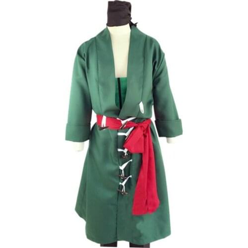 2018 ONE PIECE Roronoa Zoro cosplay clothes after two years the cosplay Costume