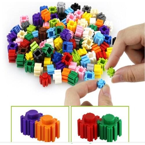 NEW BLOCK 200pcs/set mini Building Blocks DIY Creative Bricks Model Constructor Educational Kids Toys