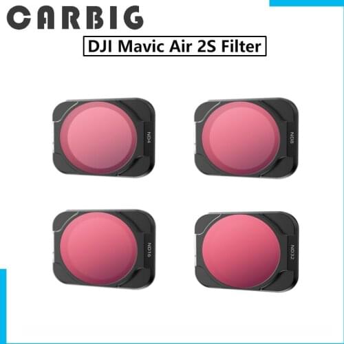 Sunnylife Mavic Air 2S Filter Set ND 8 ND4 8 16 32 set ND 4 8 16 32 Filter Camera Lens Filter for DJI Mavic Air 2S Accessories