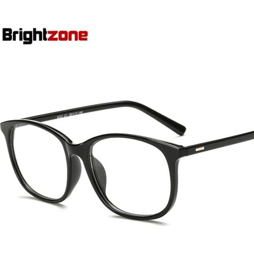 Glasses Frames Woman Man Eyeglasses Frame for Myopia Vew Eye Glasses Plain Mirror Glass Black Spectacles