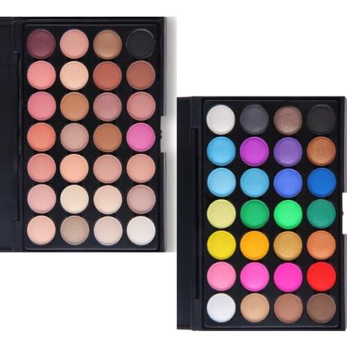 ROMANTIC BEAR Bright Color Eye Shadow Palette Makeup set 28 colors Shadows palette Brand new in box DHL Free