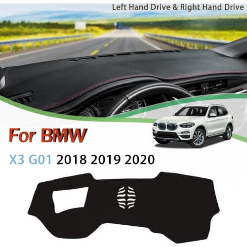 For BMW X3 G01 2018 2019 2020 Front skid pad Anti-Slip Instrument panel pad Protect Carpet Accessories