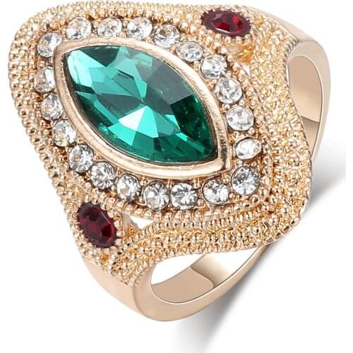 Hot Statement Shiny Fashion Design Exaggerated Hollow Chunky Wedding Band Ring for Woman Gifts