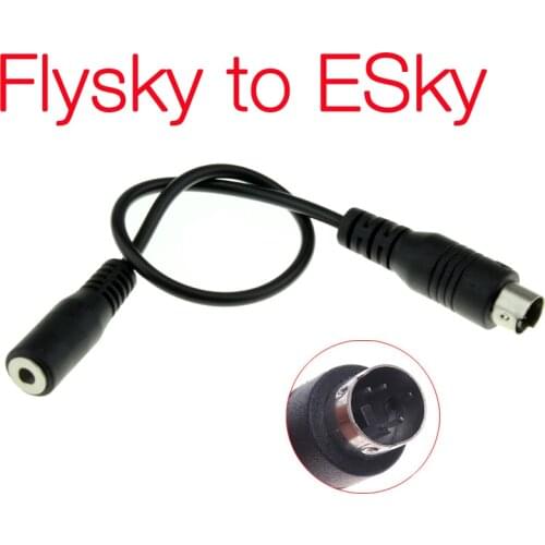 Flight Trainer Simulator Wiring Cable Plug For Flysky I6 Esky Transmitter