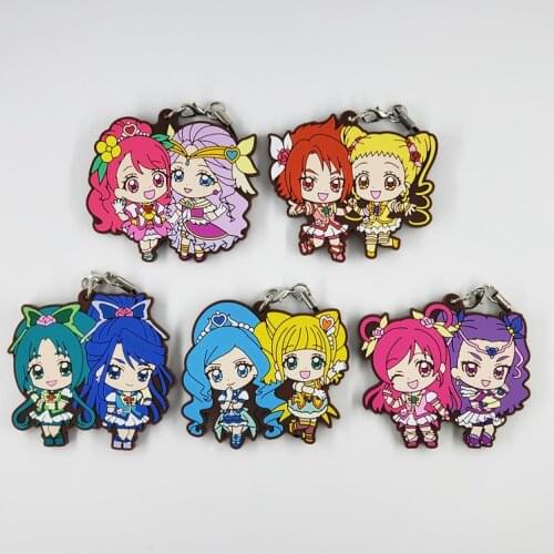 Sailor Moon Anime keychain Rubber strap/charms/Key ring
