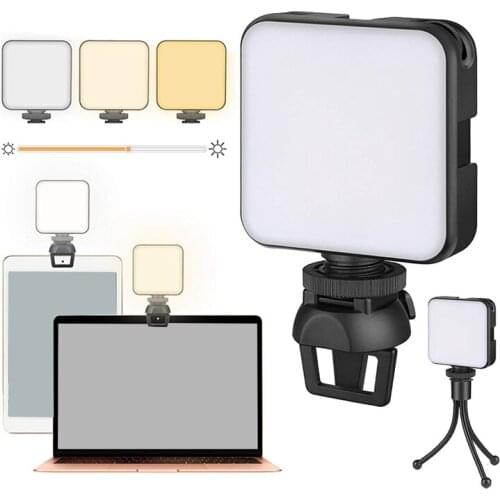 MOOL Video Conference Lighting Kit, Laptop Light With Clip And Tripod, Webcam Lighting Laptop Ring Light For Zoom Meetings
