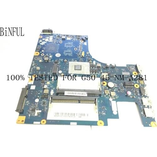 STOCK TESTED ALREADY ACLU5 / ACLU6 NM-A281 FOR LENOVO G50-45 MAINBOARD WITH A8-6410 PROCESSOR