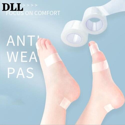 Waterproof First Aid Blister Pedicure Pad Foot Care Tcare 1 Piece Anti-Wear PE Heel Sticker Tape Heel Patch Hot Sale
