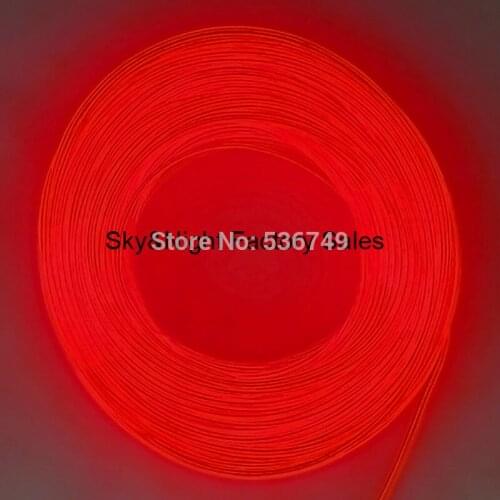 High brightness Red 3.2mm-100M-(red) EL wire/El flexible Neon light
