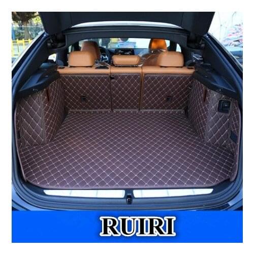 Top quality & Free shipping! Special trunk mats for BMW 630d GT G32 2019 wear-resisting cargo liner boot carpets for 630d 2018