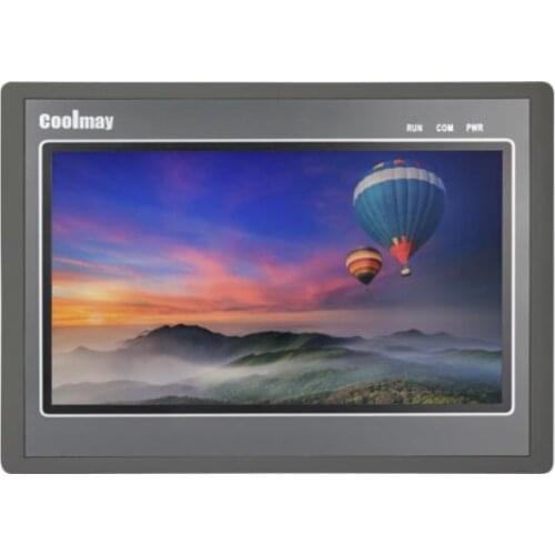 10'' Touch Screen HMI Display 1024*600 True Color TFT Panel HMI USB RS232 RS485 Modbus, Etherne Audio Optional