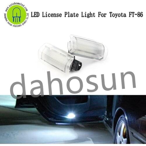 2Pcs LED Courtesy light for Toyota FT86 GT86 GTS SCION FR-S SUBARU BRZ Impreza WRX Legacy XV Welcome Door Lamp