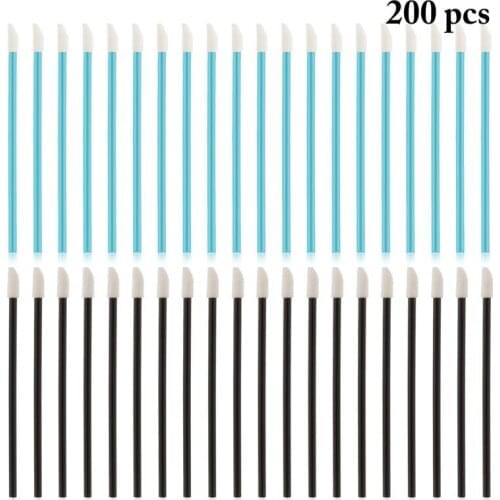 200PCS Eyelash Brush Portable Disposable Mascara Brush Lip Brush Lip Gloss Brush Cosmetic Brushes maquillaje For Makeup Tool