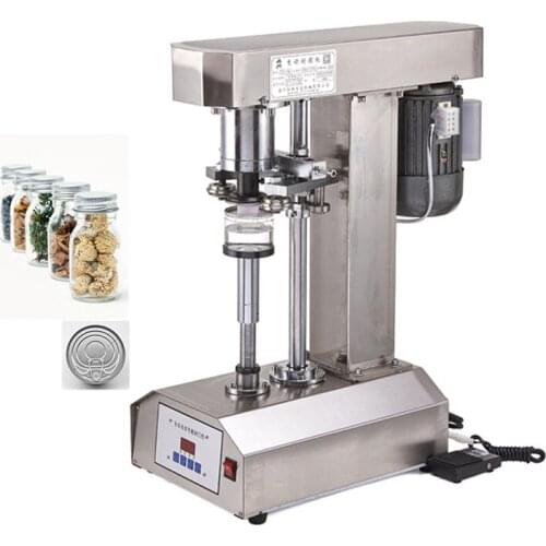 Commercial Sealer Stainless Steel Automatic Sealing Machine PET Plastic Can Sealing Machine 110V 220V