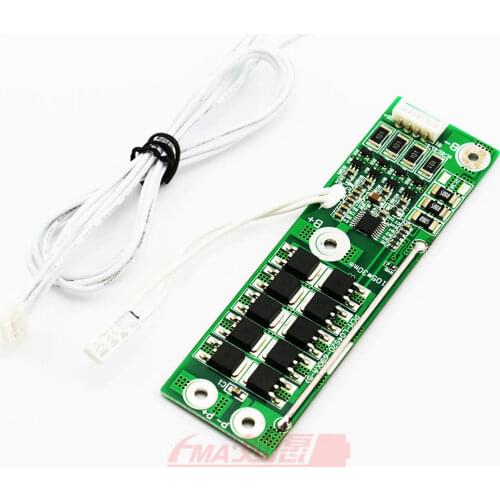 FMA Balance BMS PCM for 4S 14.8V Li-ion Li-Po Battery C:20A Temp:60 degree SM690