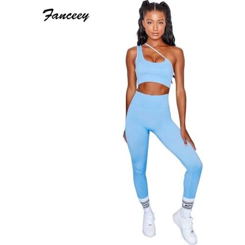 Seamless Yoga Set Women Gym Clothes 2 Piece Sports Bra and Leggings Set Gym Women High Waist Workout Set Sport Women Tracksuit