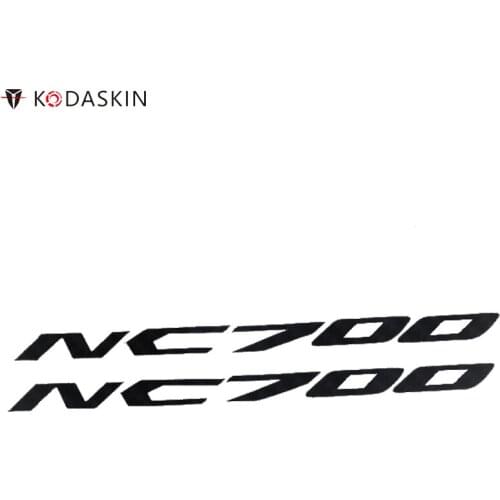 KODASKIN Carbon Stickers Balck Motorcycle Decals for HONDA NC700