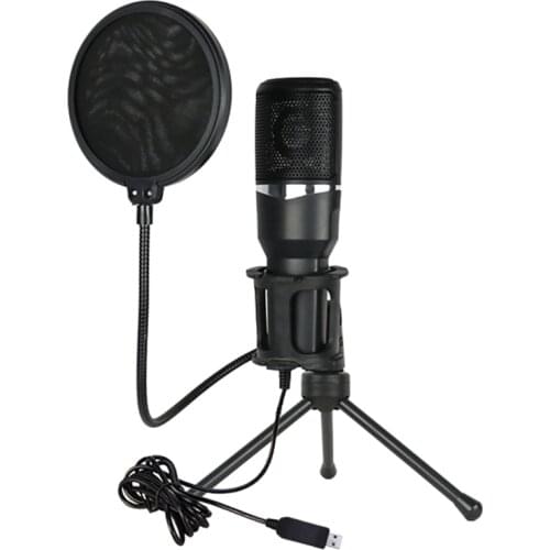 Jack Microphone,Condenser Recording Microphone For Laptop/ Computer Podcasting/Youtube Videos Live Broadcast Mic