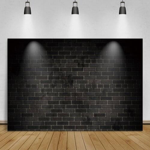 Laeacco Pink White Blue Brick Wall Glitters Vintage Portrait Photography Backdrops Photo Backgrounds Baby Birthday Photophone