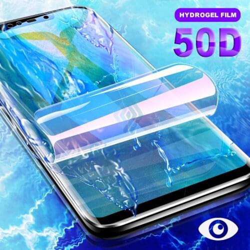50D Anti Blue Light Soft Hydrogel Film Screen Protector For Huawei Honor 10 20 8 9 lite 9X 8X 20 30 V30 Safety Screen Protector