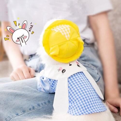 New Fashion Lightweight Pet Hat Cute Wind Headgear Spring And Summer Pomeranian Teddy Dog Headwear Funny Cat Hat