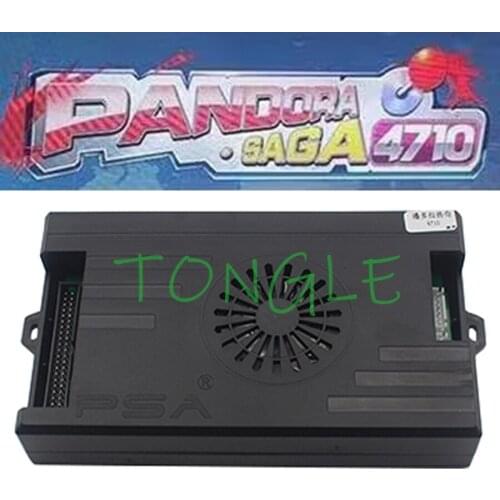 New Pandora SAGA 4710 in 1 Box PCB Board Arcade Multi Game Support 4 Players Family Version Motherboard VGA HDMI Output Console