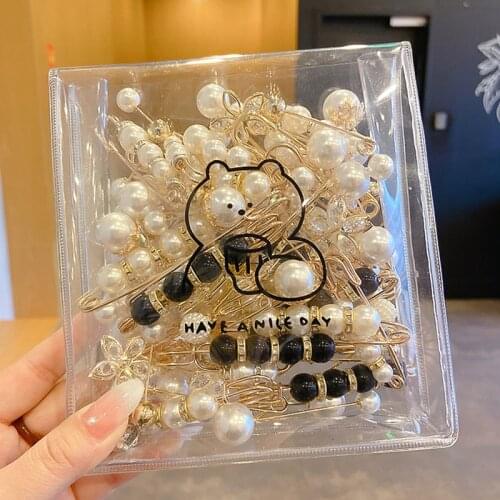 2021 New Fashion Neckline Anti-glare Buckle Brooch Waist Circumference Change Artifact waist Pin Fixed Clothing Accessories