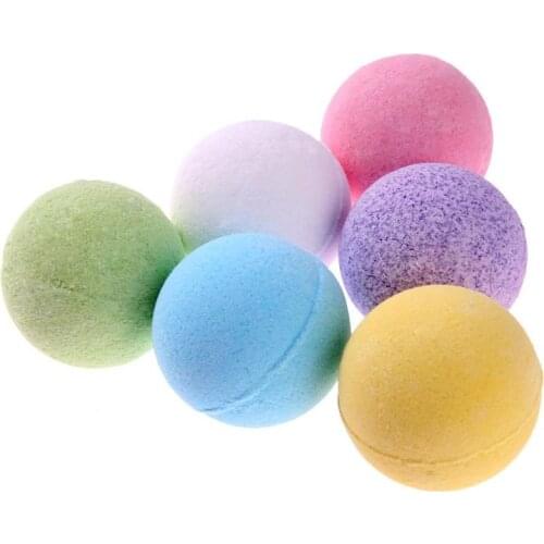 1pc 10g Organic Bath Bomb Nature Flavor Green Tea Lemon Lavender Vanilla Sea Salt Rose Stress Relief Moisturizing Pores Firming