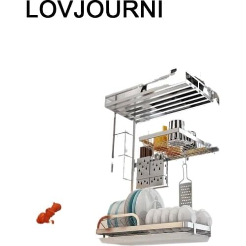 Rangement Cuisine Afdruiprek Escurreplatos Kuchnia Cosina Stainless Steel Organizador Cozinha Cocina Kitchen Storage Rack Holder