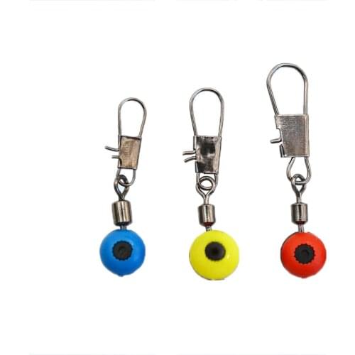 10Pcs/Lot Fishing Float Bobber Stops Space Beans Connectors Sea Fishing Saltwater Tackle Equipment Plastic Metal Accessories