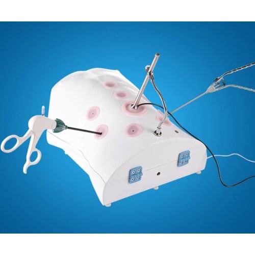 Prosthetic laparoscopic simulator, Prosthetic training box+HD camera+imstruments+modules