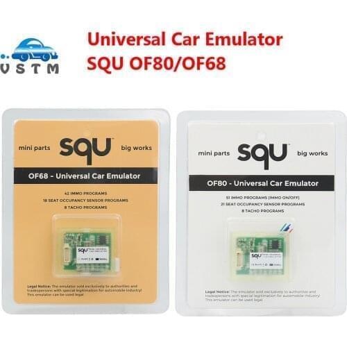 VSTM SQU OF80 OF68 Universal Car Emulator SQU OF80OF68 Emulator Signal Reset Immo/Seat occupancy sensor/Tacho Diagnostic Tool