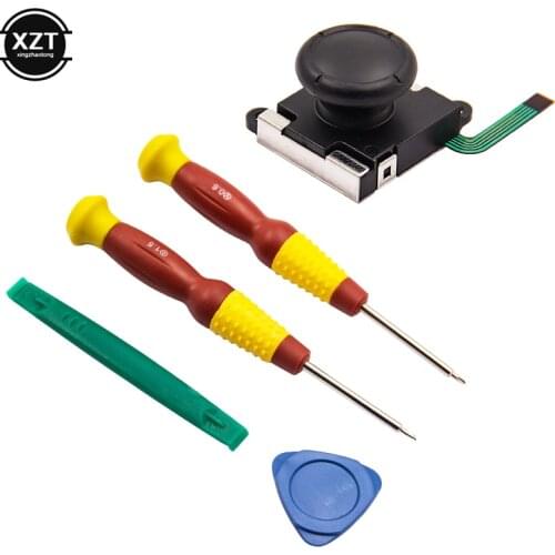 High Quality 3D Analog Joystick Thumb Left Right Sticks Sensor Replacements For Nintendo Switch Joy Con NS Controller With Tools