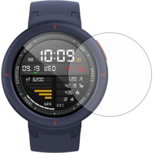 Tempered Glass Screen Protector Cover For Xiaomi Huami AMAZFIT Verge 3 /Verge Lite Sport Smart Watch Clear Protective Film Guard