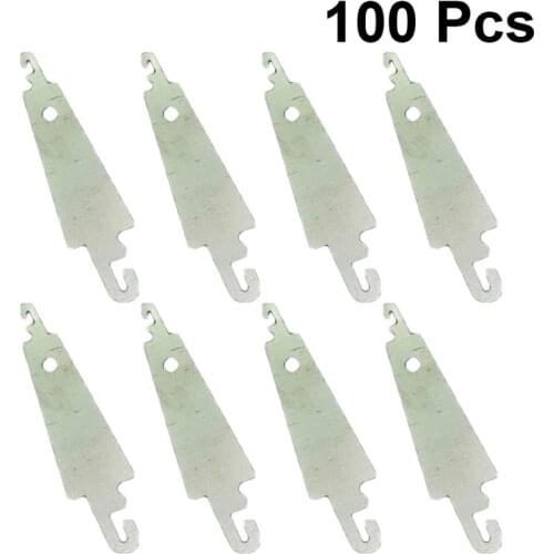 100pcs Cross Stitch Needle Threaders Stainless Steel Needle Helper Threading Tools DIY Sewing Supplies For Home