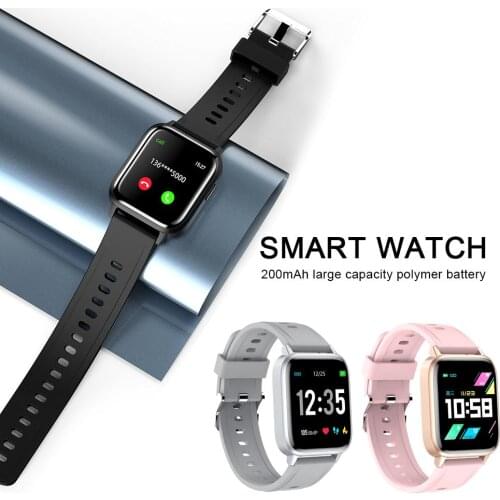 2020 Smart Watch Heart Rate Blood Pressure Sport Real-time Temperature Health Monitoring Men Women Smartwatch For IOS Android