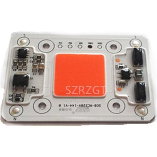 50W 110V 220V High Power led chip built-in driver Full Spectrum LED CHIP