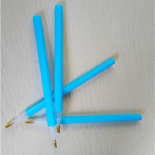 New blue pink orange Diamond Painting Dotting Pen Wax Resin Rhinestones Gems Bead Nail Art Picking Tools DIY Beauty Accessories