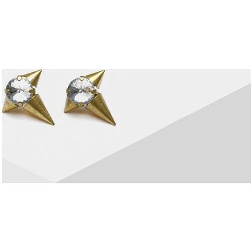 Amorita boutique Fashion geometry circular cone earring