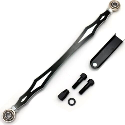 Motorcycle Black CNC Gear Shift lever Shift Linkage With Bolts Shifter Lever Rod For Harley Softail Touring Trike