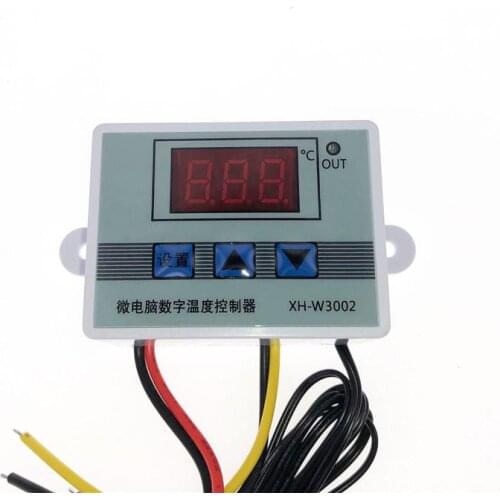 12V 24V 110V 220V Professional W3002 Digital LED Temperature Controller 10A Thermostat Regulator XH-3002
