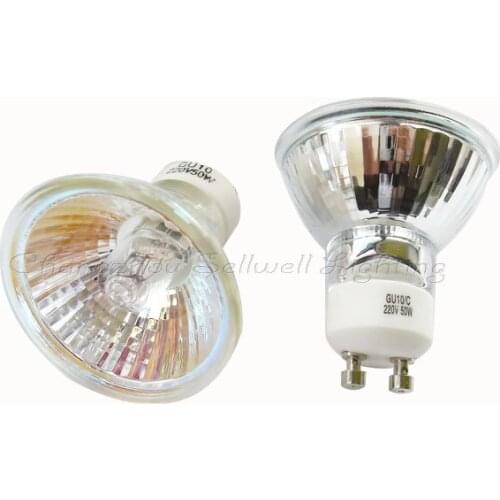 Halogen bulb 220v 50w gu10 a398 sellwell lighting
