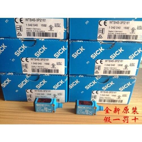 Germany SICK diffuse reflection photoelectric sensor WTB4S-3P2161 Item No. 1042040