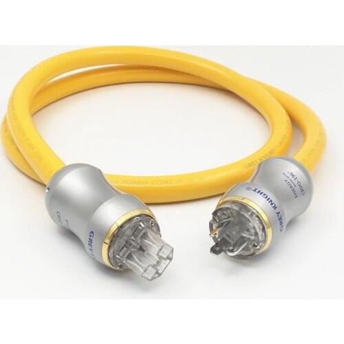 HIFI Audio Hi-End 19mm OFC US/EU/AU power plug AC power cords DIY Amp CD DVD player Speaker Audio power cable