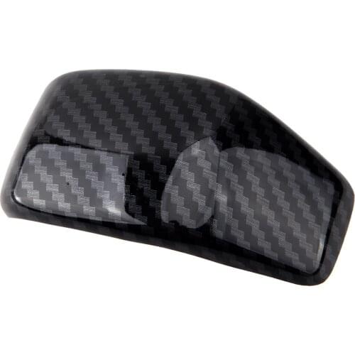 Carbon Fiber Texture Car Gear Lever Shift Knob Cover Trim fit for Toyota Highlander RAV 2020