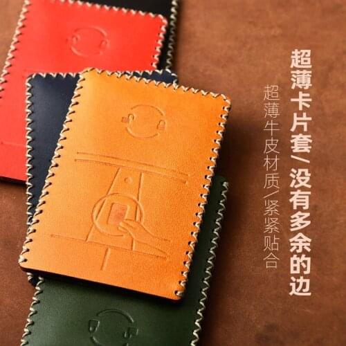 Leather Car Key Fod Cover Case Protector Keyless For Tesla Model 3 Smart Key Holder Key Cover