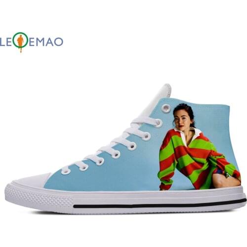 Custom Spring Autumn Canvas Sneakers Jessie J High Quality Handiness Flats Mens Casual Shoes Comfortable Big White Zapatillas